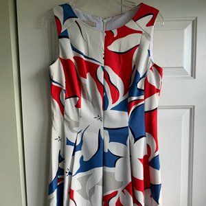 Dress Barn Bold Pattern Dress